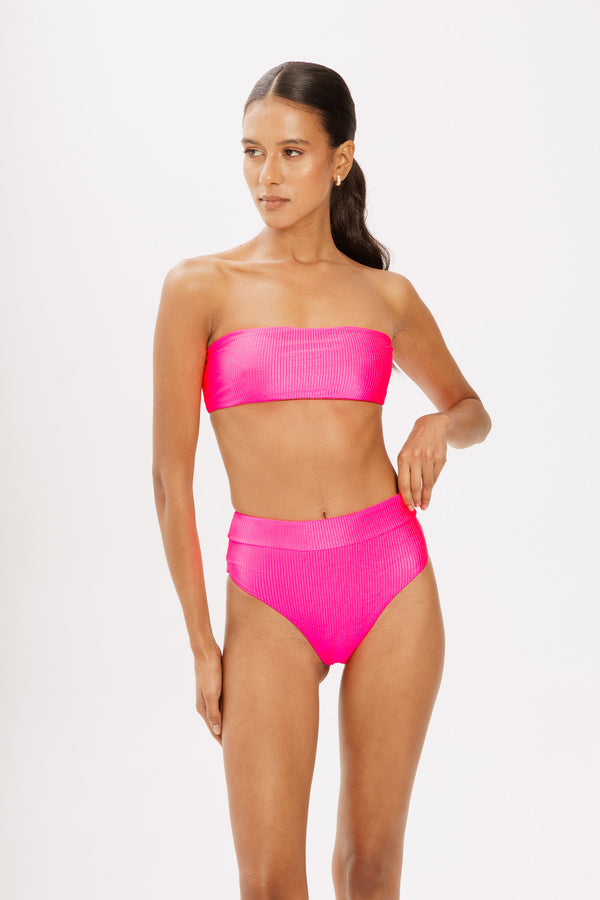 CALCINHA HOT PANT CANELADO AT NIGHT PINK